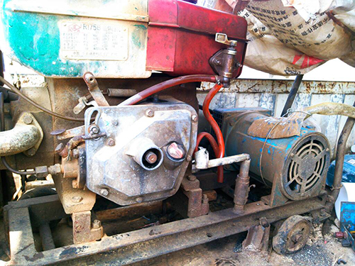 沈丘单杠柴油机发电机出租